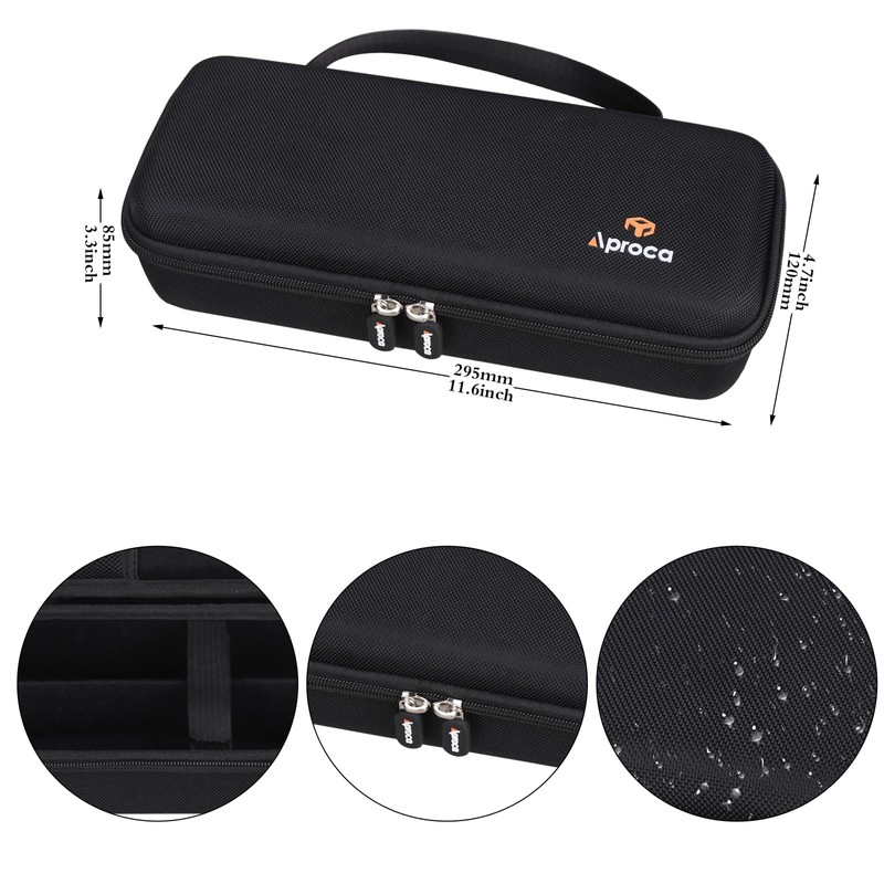 Aproca Wireless Microphone Case Compatible with talomen/ECHOMUSSY/JBL Wireless Two Microphone