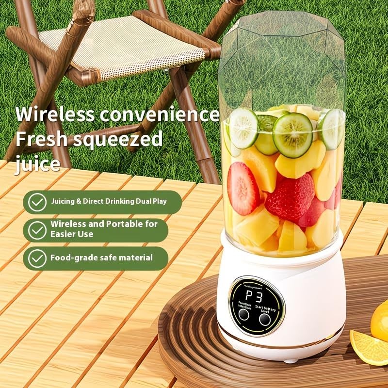 Portable Cordless Blender for Smoothies and Juices