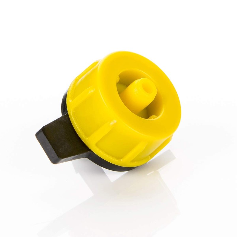 LST 100 x Micro Dripper Garden Watering Pressure Regulating Yellow