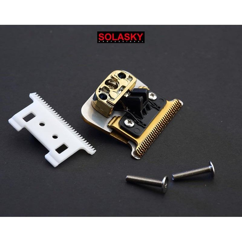 SOLASKY FX707 Replacement Trimmer Ceramic Blades Compatible with BaByL FX787