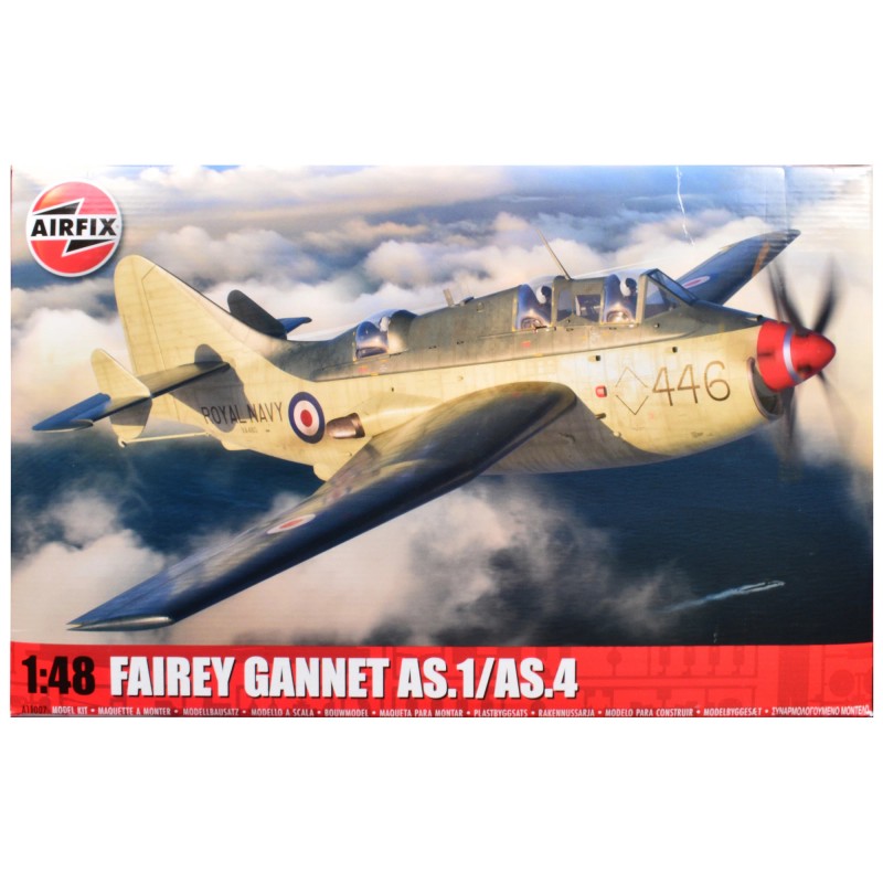 Airfix DCD Level 4 Model Kit 1/48 Plastic Fairey Gannet