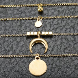 Vintage Necklaces On Neck Gold Chain Women Jewelry Moon Necklaces Aesthetic Gifts Fashion Pendant gifts