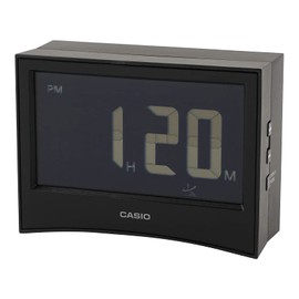 CASIO DQD-S01J-1JF Alarm Clock, Radio Wave, Digital, Inverted LCD, Temperature, Humidity, Calendar, Display, Timer Included, 2.8 x 3.8 x 1.4 inches (7.1 x 9.6 x 3.6 cm)