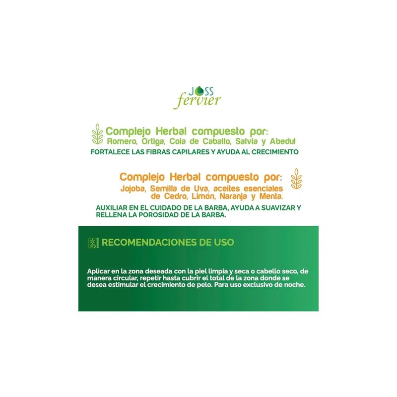 Shampoo De Bergamota Y Tónico Estimulador Crecimiento Joss