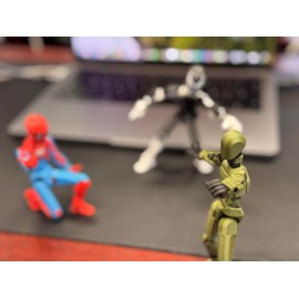 Genérico Increíble Dummy 13 Figura de Acción Articulada de Robot Militar, 15 cm, Color Verde Oliva, Posable