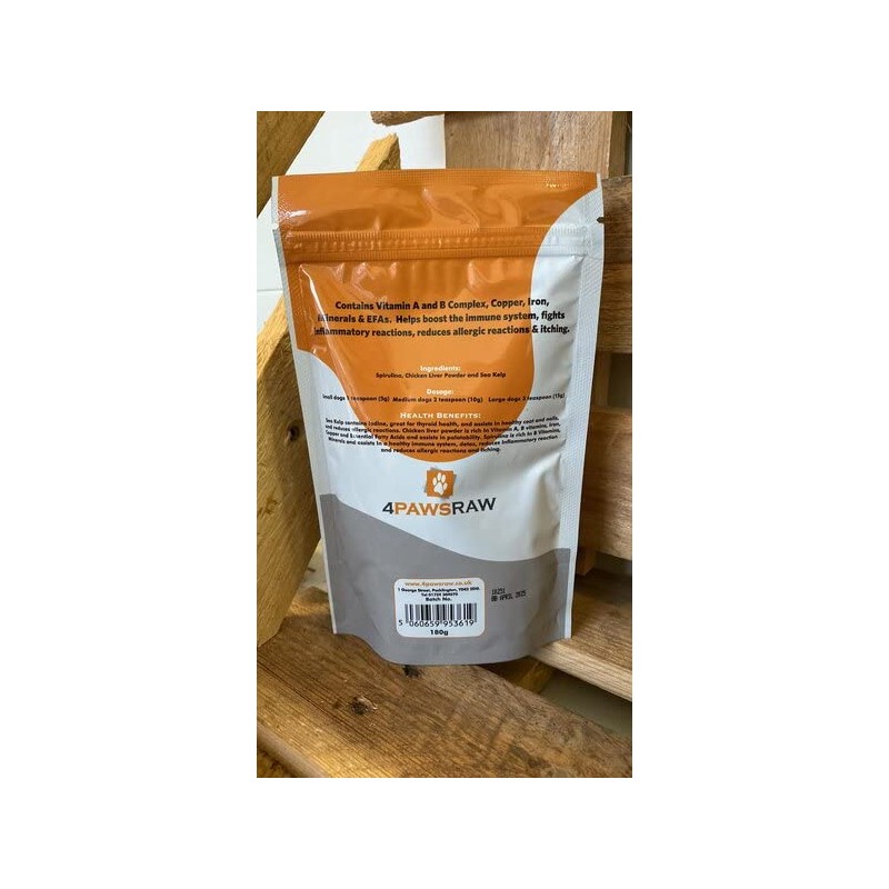 4PAWSRAW Dog Multivitamins & Minerals Supplement Immunity Booster Dietary Supplements
