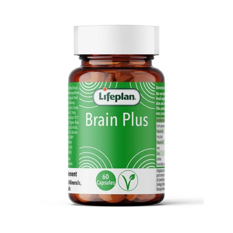 Lifeplan Brain Plus Food Supplement Vitamins & Mineral with Botanicals