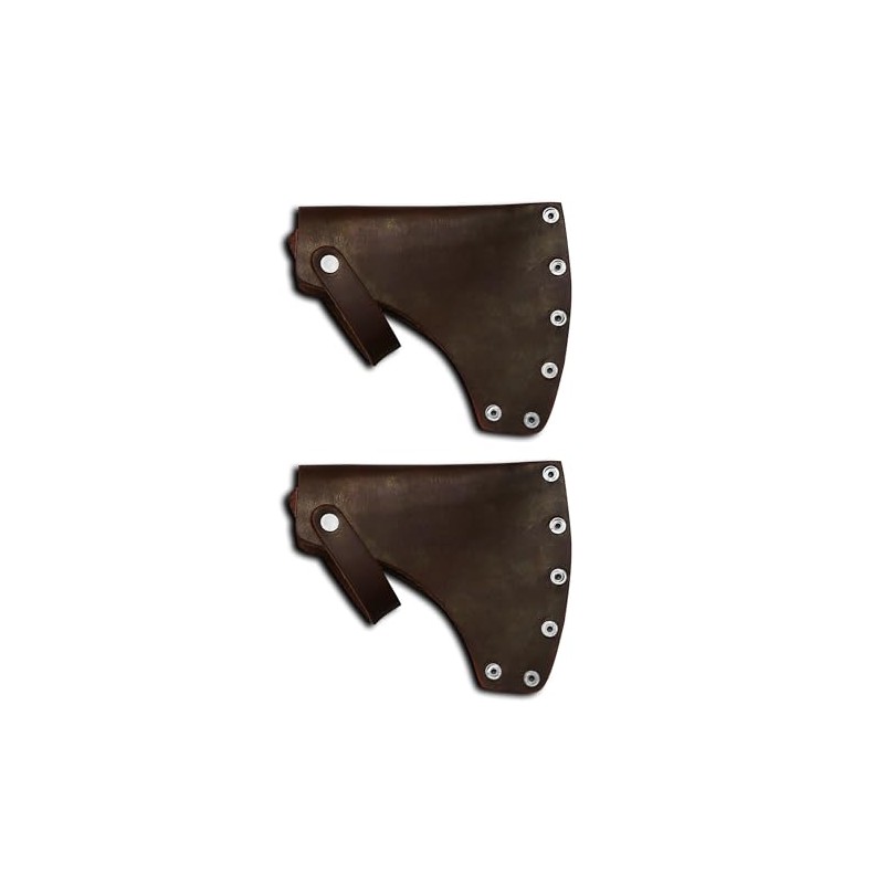 Genuine Leather Axe Head Cover - Hatchet Sheath for Outdoor