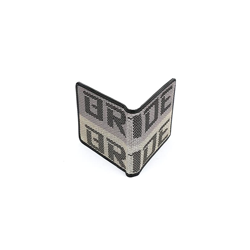 JDM BRIDE Seat Gradation Logo Wallet Custom Stitched Leather Racing