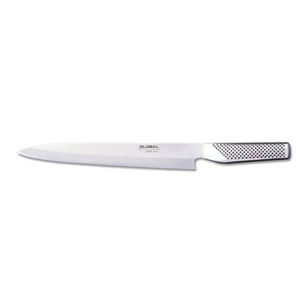 Global G-11L-10 inch, 25cm Left-Handed Yanagi Knife 10" Sashimi, Stainless Steel