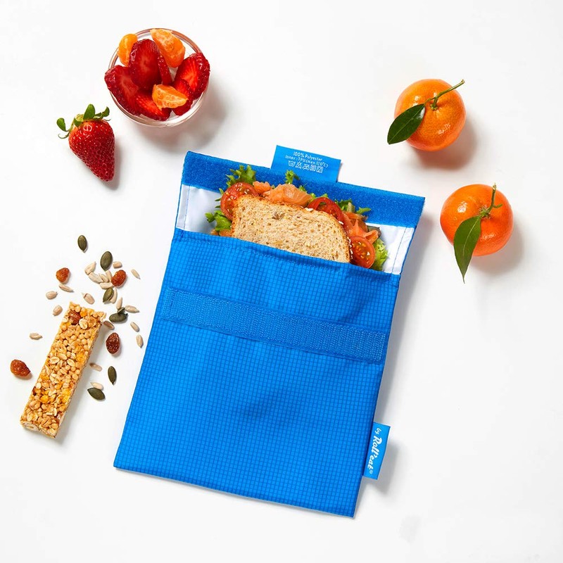 Roll'eat ® Pack of 2 snack bags, sandwich bags with