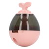 Dog Treat Dispensing Ball Increases IQ Interactive Boredom Relief Reduce