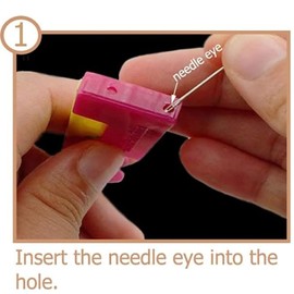 5 Pcs Automatic Needle Threaders,2025 New Plastic Hand Sewing Needle Threaders, DIY Threading Device for Sewing Needle Threader, Cross Stitch Accessories, and Sewing Machines