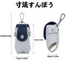 Mirhua Golf Ball Pouch, Blue, Open/Close, Easy On/Off Golf Ball
