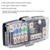 Fuse Box Car Audio Stereo MultiFunctional 4 Way Distribution Holder
