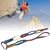 Outdoor Climbing Equipment Brakedown Molding Ladder Flat Belt Ring Chrysanthemum
