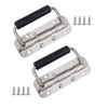 NRC&XRC 2Pcs 304 Stainless Steel Spring Handle Prop Box Tool