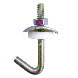 DAIDOHANT 10102267 Stainless Steel Hook Bolt Set (SUS304) (Nominal Diameter d) 3/16 x (L) 38mm (10 Pieces)