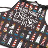 MYSOMY Lighthouse Kitchen Apron Lighthouse Lover Gift Sailor Themed Apron