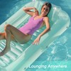 Float Joy Tanning Pool Inflatable Pool Floats Adult Tanning Bed