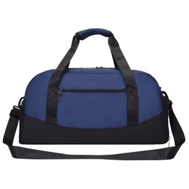 20 Inch Duffel Bag Sports Travel Gym Luggage Bag Main Compartment with Zip Front Pocket with Top Zip Two Side Handles and Removable Shoulder Strap Shoulder Bag Summer, blue, standard size, Backpack