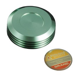 POSH 500045-18 Motorcycle Supplies, Master Cylinder Cap, Brembo S35/S30, Light Green