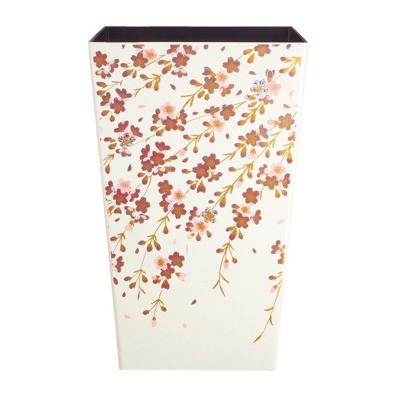 TATSU-CRAFT Maki-e Style Dust Box, No Lid, M Angle, Cherry