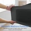 Mattress Protector Waterproof Double, Premium Mattress Covers 135X190cm, Breathable, Waterproof