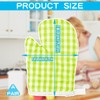 DOERDO 2 Pack Kid Oven Mitts for Kids Heat Resistant