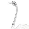 Silver Swan Dinnerware Set Swan Base Holder Teaspoon Cutlery Set