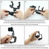 Universal 360 Rotation Car Rear View Mirror Mount Stand GPS