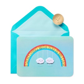 Papyrus Anniversary Card (Rainbows)