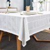 Plenmor Table Cloth for Rectangular Table Natural Tablecloth for Outdoor