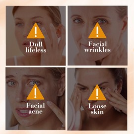 Vitamin E+Vitamin C Serum - Vitamin C Serum For Face With Vitamin E & Ferulic Acid to Enhance Brightness - Anti Aging Hydrating Serum - Brightening Serum for Anti Wrinkle and Solution for Acne Scars