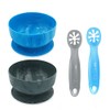 ChooMee Baby Suction Bowl & FlexiDip Learning Utensil Set, 4