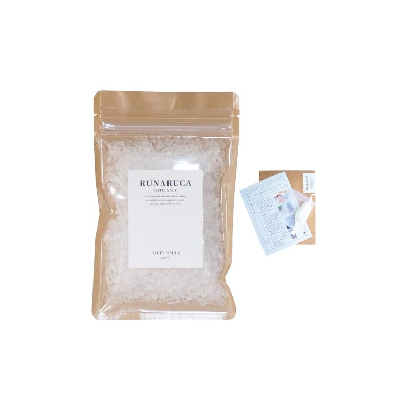 Gift RUNARUCA Bath Salt Crystal Salty Smile