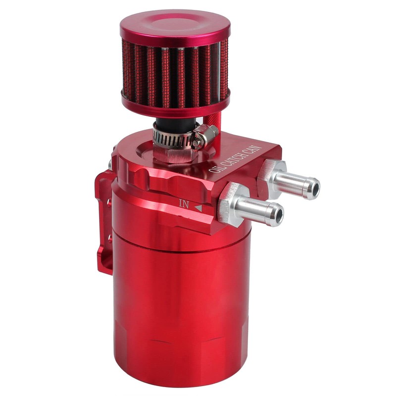 Bohaner Universal Tank Filter 0.3L Aluminum Oil Catcher Vent Can