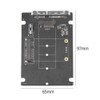 Simplecom SA207 mSATA + M.2 (NGFF) to SATA 2 in