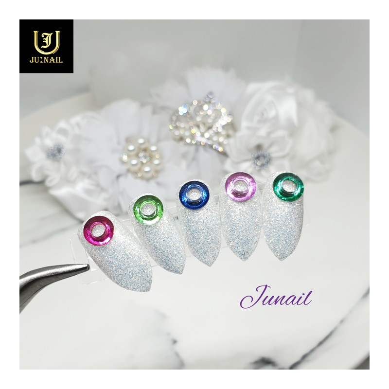  No.1208 Handmade Nail Tips - Short Round Square /