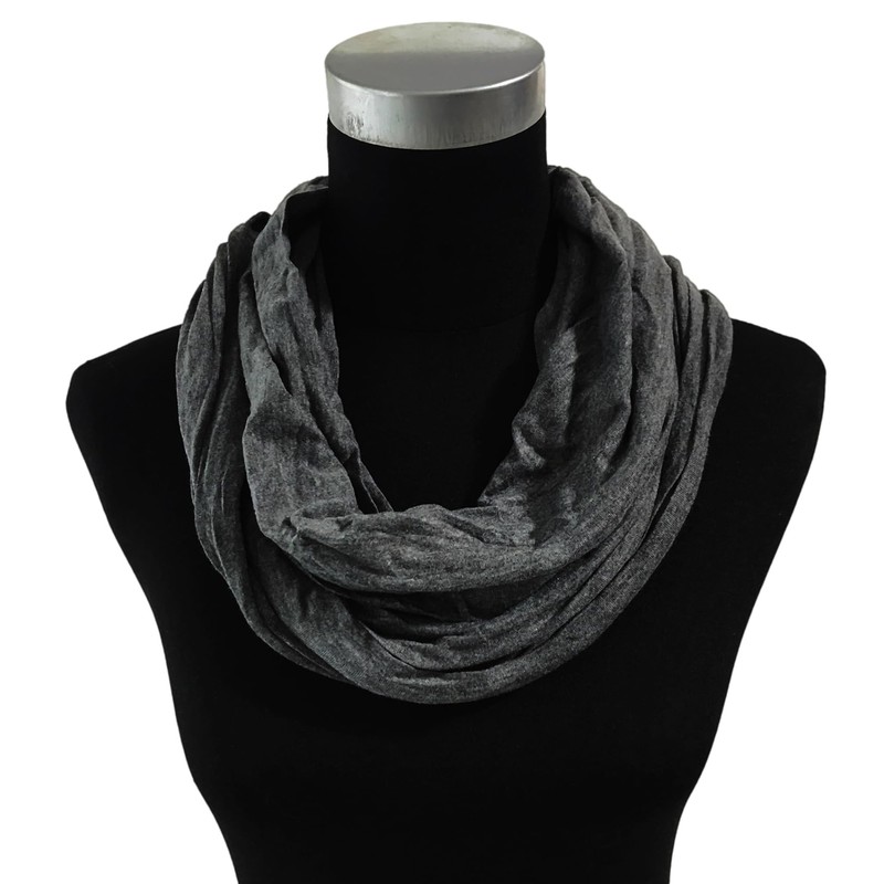 Niklarson PaTV22 Loop Scarf Plain Colour Round Scarf 160 x