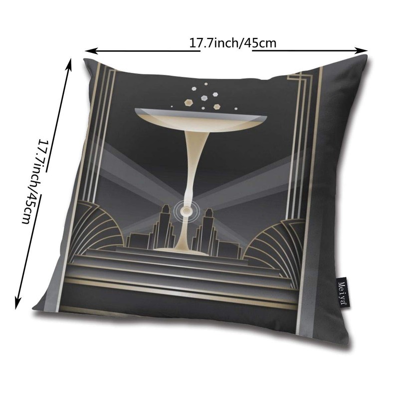 Sotyi-ltd Art deco design Throw Pillows Covers Accent Home Sofa