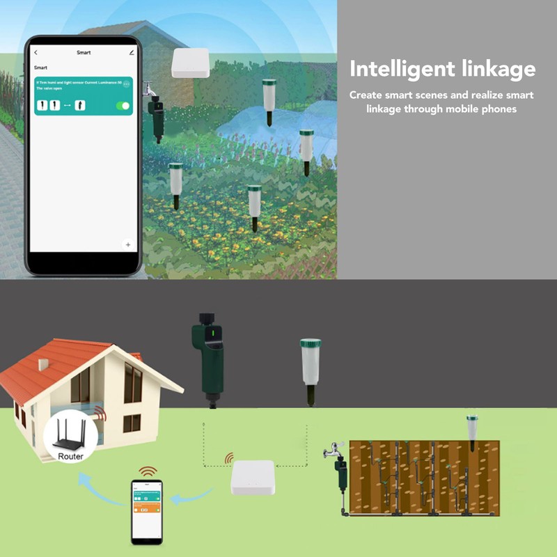 Smart Gateway 2.4GHZ WiFi for Zigbee DC 5V 1A WiFi