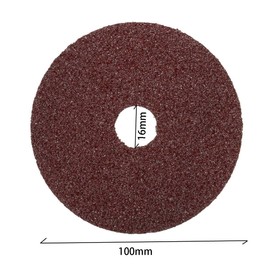 50 x Fibre Discs Sanding Discs Aluminium Oxide Resin Fibers Centre Hole 60 Grit Sanding Discs