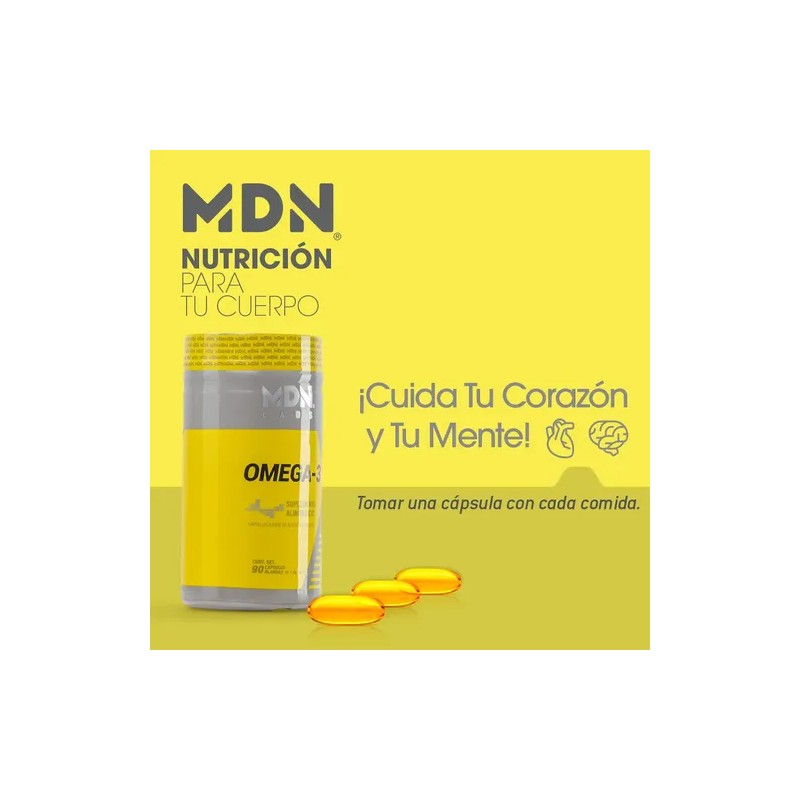 Omega-3 Premium Mdn 90 Cápsulas Blandas 90 Dias