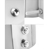 QWORK® 304 Edelstahl schornsteinabdeckung, 80mm, Regenhaube für den Schornstein