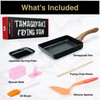Oleex Tamagoyaki Pan Set – Japanese Omelette Pan with Kitchen