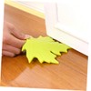 TEHAUX 4pcs Maple Leaf Door Stoppers Safe Material Safety Door