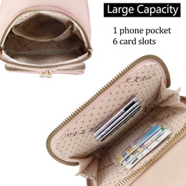 KKXIU Trendy Small Sling Bag for Women Leather Fanny Packs Chest Crossbody Cell Phone Bag Shoulder Travel Purse Gifts for Teenager (A-Cream White)