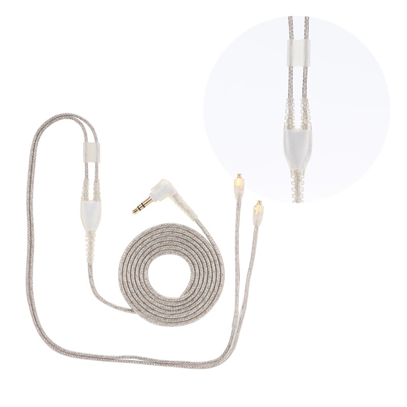 Braided Headphone Wire Fit for se215 se425 se535 se846 ue900(Transparent