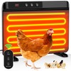 HOPOCO Smart Chicken Coop Heater with Efficient Thermostat, Compatible with